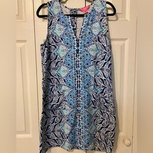Lilly Pulitzer- Kelby Stretch Shift Dress- A Mermaid’s Tail